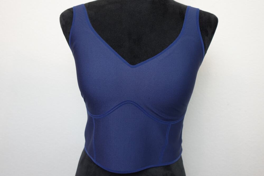 Fanka Body Sculpt Sports Bra - Navy Blue - Size L